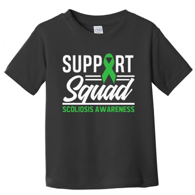 Scoliosis Warrior Support Squad Scoliosis Awareness Toddler T-Shirt