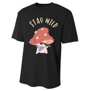 Stay Wild Performance Sprint T-Shirt