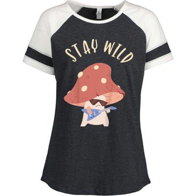 Stay Wild Enza Ladies Jersey Colorblock Tee