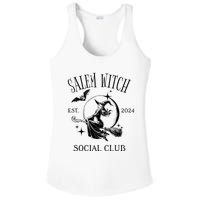 Salem Witch Social Club Est 2024 Witchy Halloween Witch Ladies PosiCharge Competitor Racerback Tank