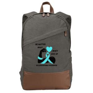 Scleroderma Warrior Cotton Canvas Backpack