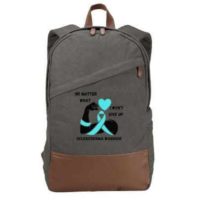 Scleroderma Warrior Cotton Canvas Backpack