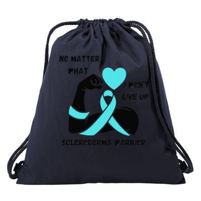 Scleroderma Warrior Drawstring Bag