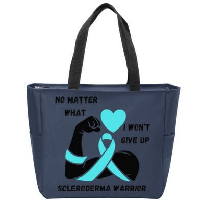 Scleroderma Warrior Zip Tote Bag