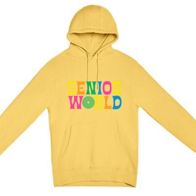 Senior World Premium Pullover Hoodie