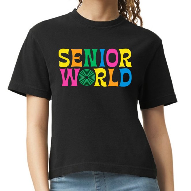 Senior World Comfort Colors Boxy T-Shirt