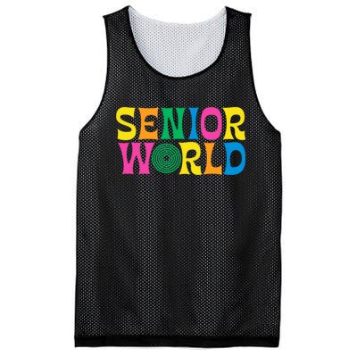 Senior World Mesh Reversible Basketball Jersey Tank