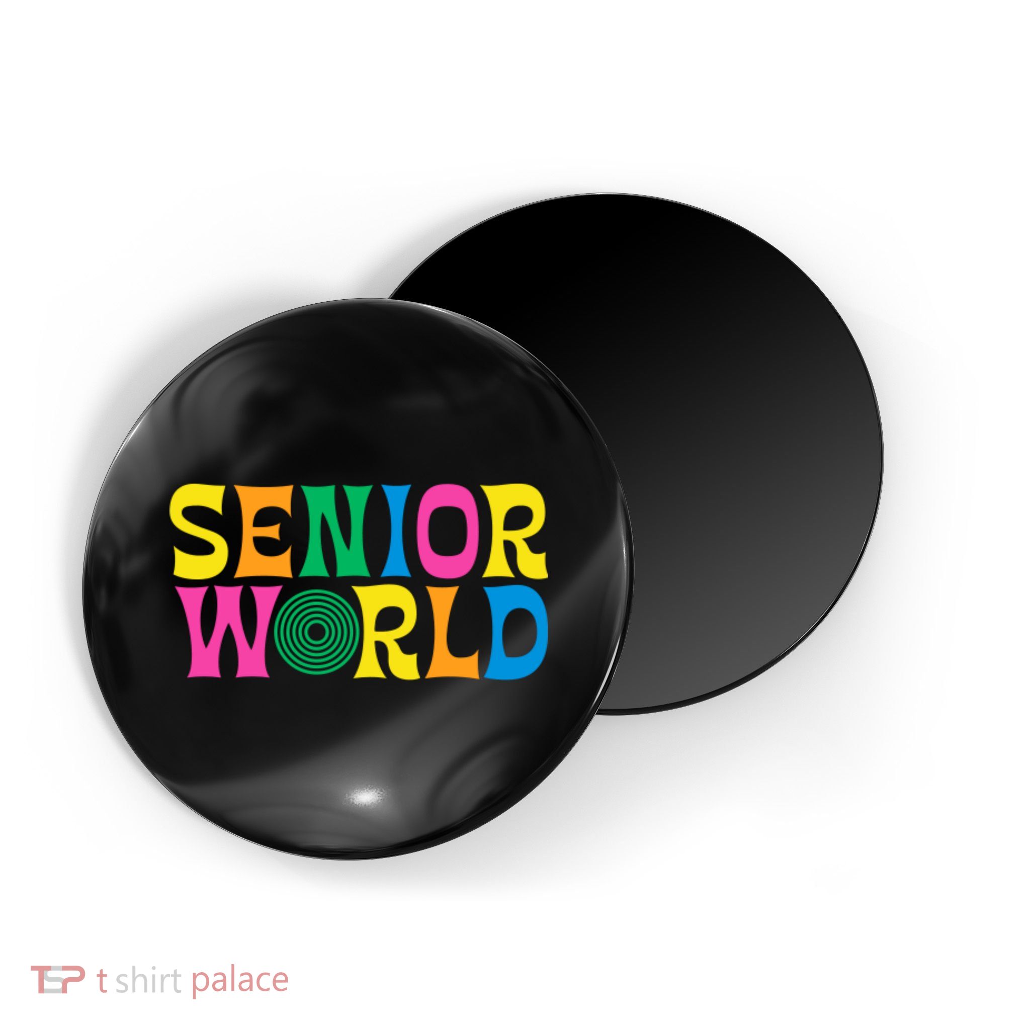 Senior World Magnet