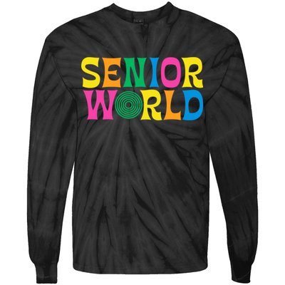 Senior World Tie-Dye Long Sleeve Shirt