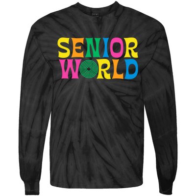 Senior World Tie-Dye Long Sleeve Shirt