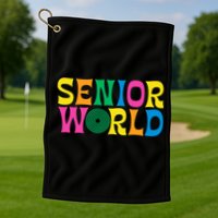Senior World Golf Towel
