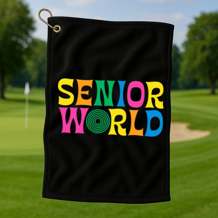 Senior World Golf Towel