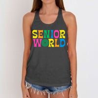 Senior World Women's Knotted Racerback Tank