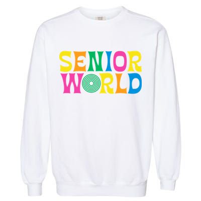 Senior World Garment-Dyed Sweatshirt