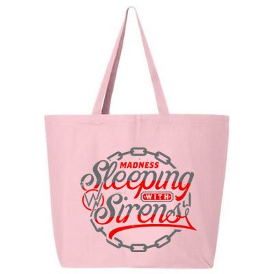 S.L.E.E.P.I.N.G With Sirens Red Chain 25L Jumbo Tote