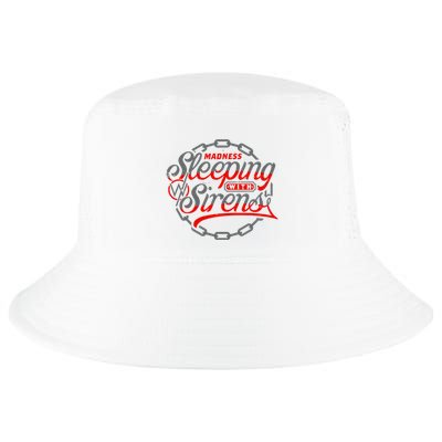 S.L.E.E.P.I.N.G With Sirens Red Chain Cool Comfort Performance Bucket Hat