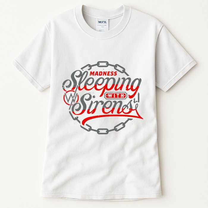 S.L.E.E.P.I.N.G With Sirens Red Chain Tall T-Shirt