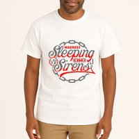 S.L.E.E.P.I.N.G With Sirens Red Chain Tall T-Shirt