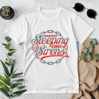 S.L.E.E.P.I.N.G With Sirens Red Chain Premium T-Shirt