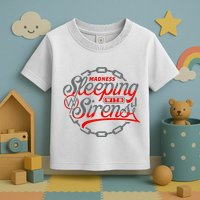S.L.E.E.P.I.N.G With Sirens Red Chain Toddler T-Shirt