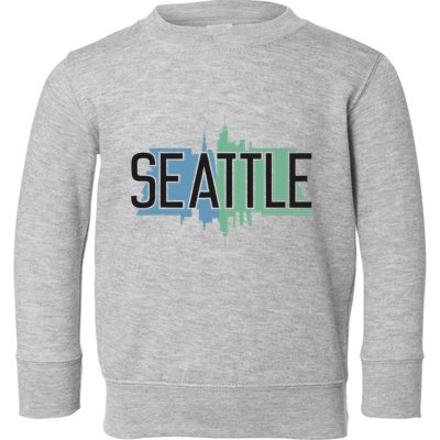 Seattle Washington Toddler Sweatshirt