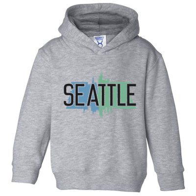Seattle Washington Toddler Hoodie