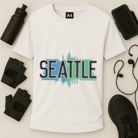 Seattle Washington Cooling Performance Crew T-Shirt