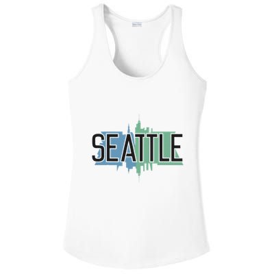 Seattle Washington Ladies PosiCharge Competitor Racerback Tank