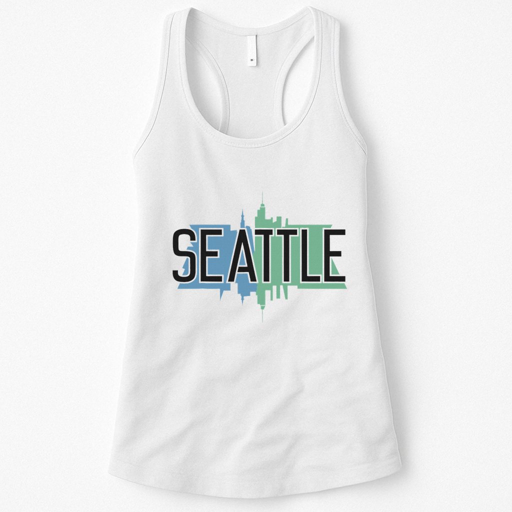 Seattle Washington Womens Tank Top