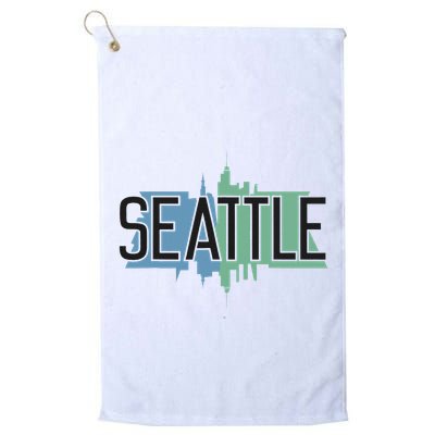 Seattle Washington Golf Towel