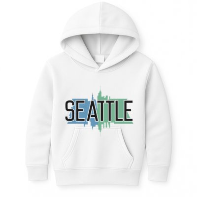 Seattle Washington Kids Hoodie