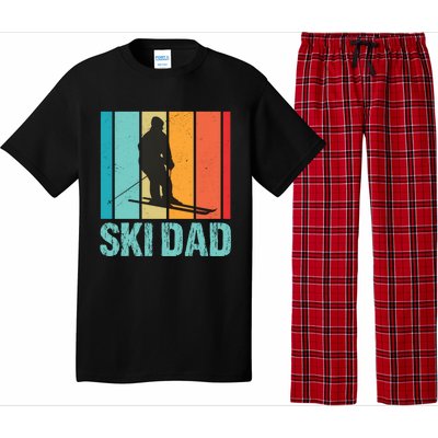 Ski Winter Skiing Ski Dad Gift Pajama Set