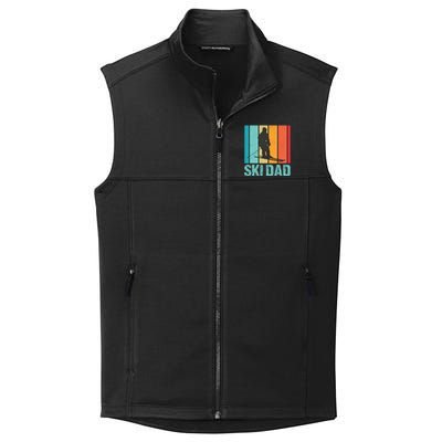 Ski Winter Skiing Ski Dad Gift Collective Smooth Fleece Vest