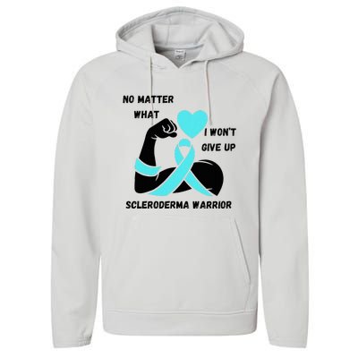 Scleroderma Warrior Performance Fleece Hoodie