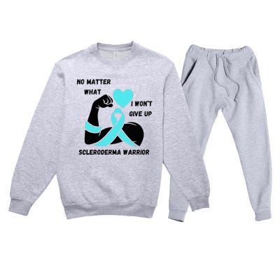 Scleroderma Warrior Premium Crewneck Sweatsuit Set