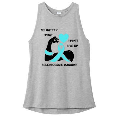 Scleroderma Warrior Ladies PosiCharge Tri-Blend Wicking Tank