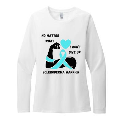 Scleroderma Warrior Womens CVC Long Sleeve Shirt