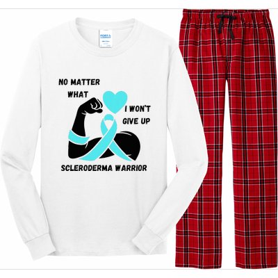 Scleroderma Warrior Long Sleeve Pajama Set