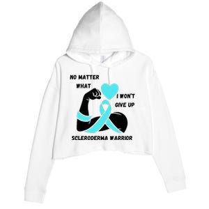 Scleroderma Warrior Crop Fleece Hoodie