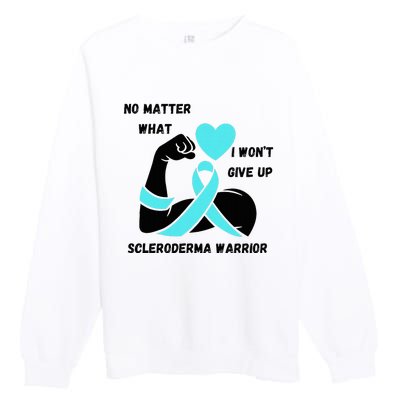 Scleroderma Warrior Premium Crewneck Sweatshirt