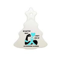 Scleroderma Warrior Ceramic Tree Ornament