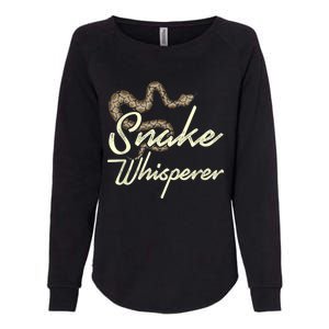 Snake Whisperer Snake Womens California Wash Sweatshirt