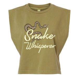 Snake Whisperer Snake Garment-Dyed Women's Muscle Tee