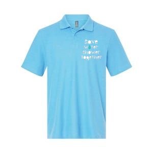 Save Water Shower Together Earth Day Environt Gift Great Gift Softstyle Adult Sport Polo