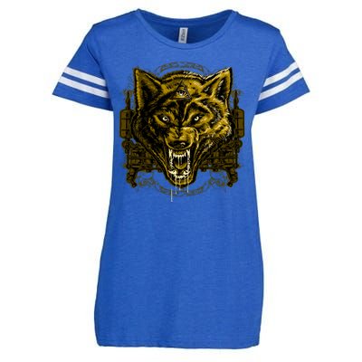 Scary Wolf Enza Ladies Jersey Football T-Shirt