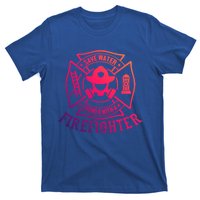 Save Water Shower With A Firefighter Gift Funny Firefighter Gift T-Shirt