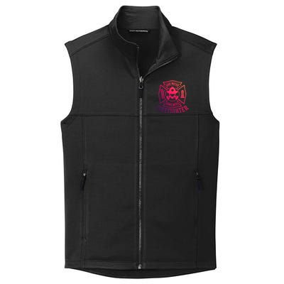 Save Water Shower With A Firefighter Gift Funny Firefighter Gift Collective Smooth Fleece Vest