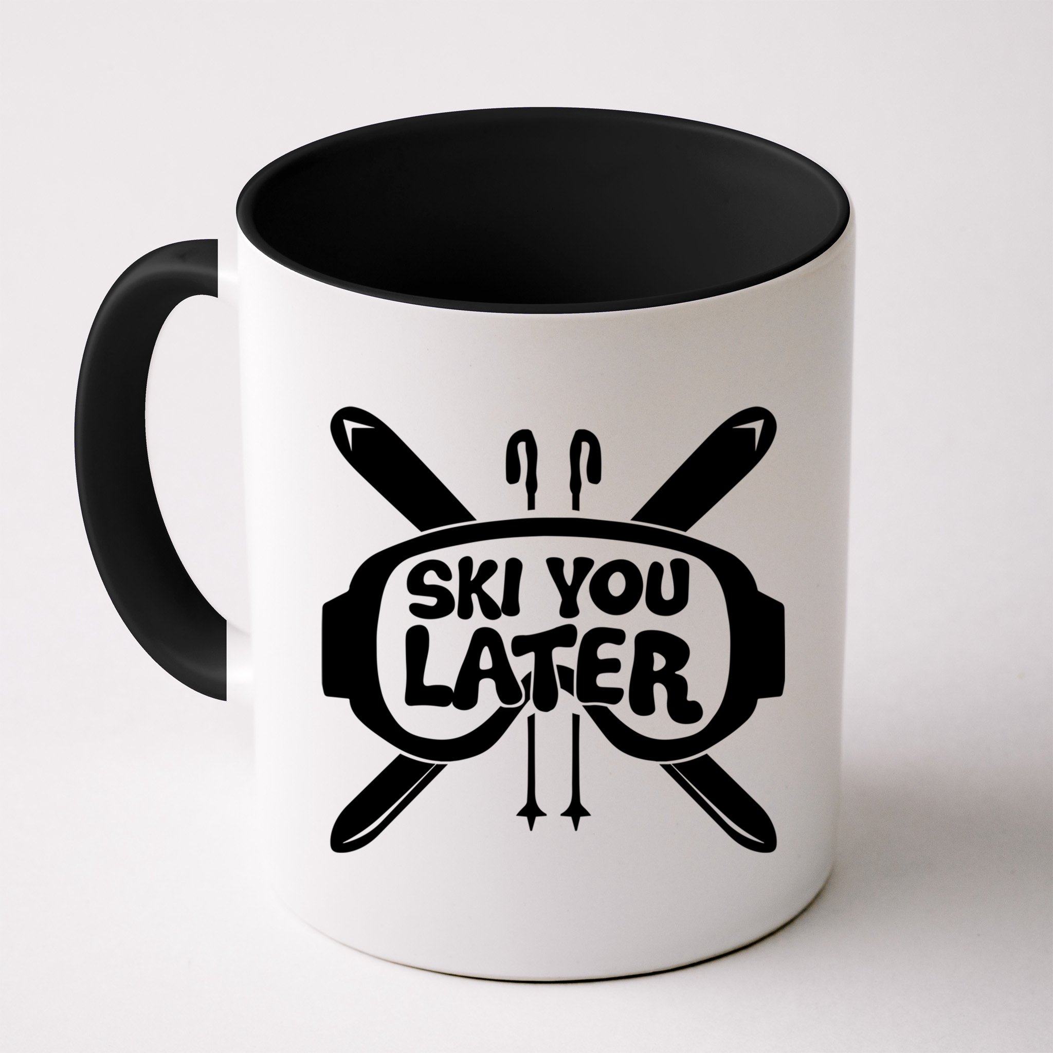Skiing Winter Sports Meaningful Gift Skier Ski Mountains Skiing Cute Gift Mug