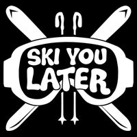 Skiing Winter Sports Meaningful Gift Skier Ski Mountains Skiing Cute Gift Flat Bill Trucker Hat