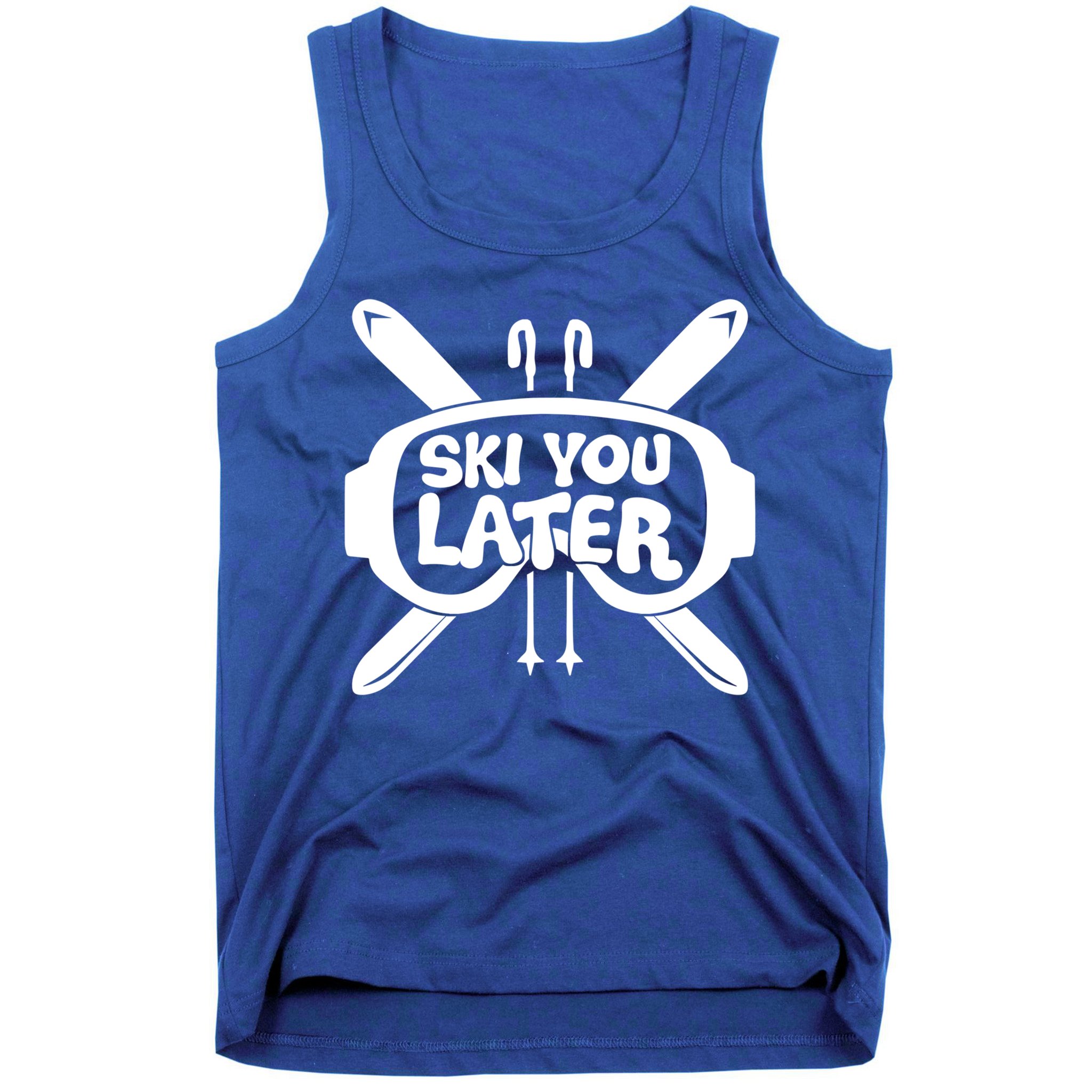 Skiing Winter Sports Meaningful Gift Skier Ski Mountains Skiing Cute Gift Tank Top